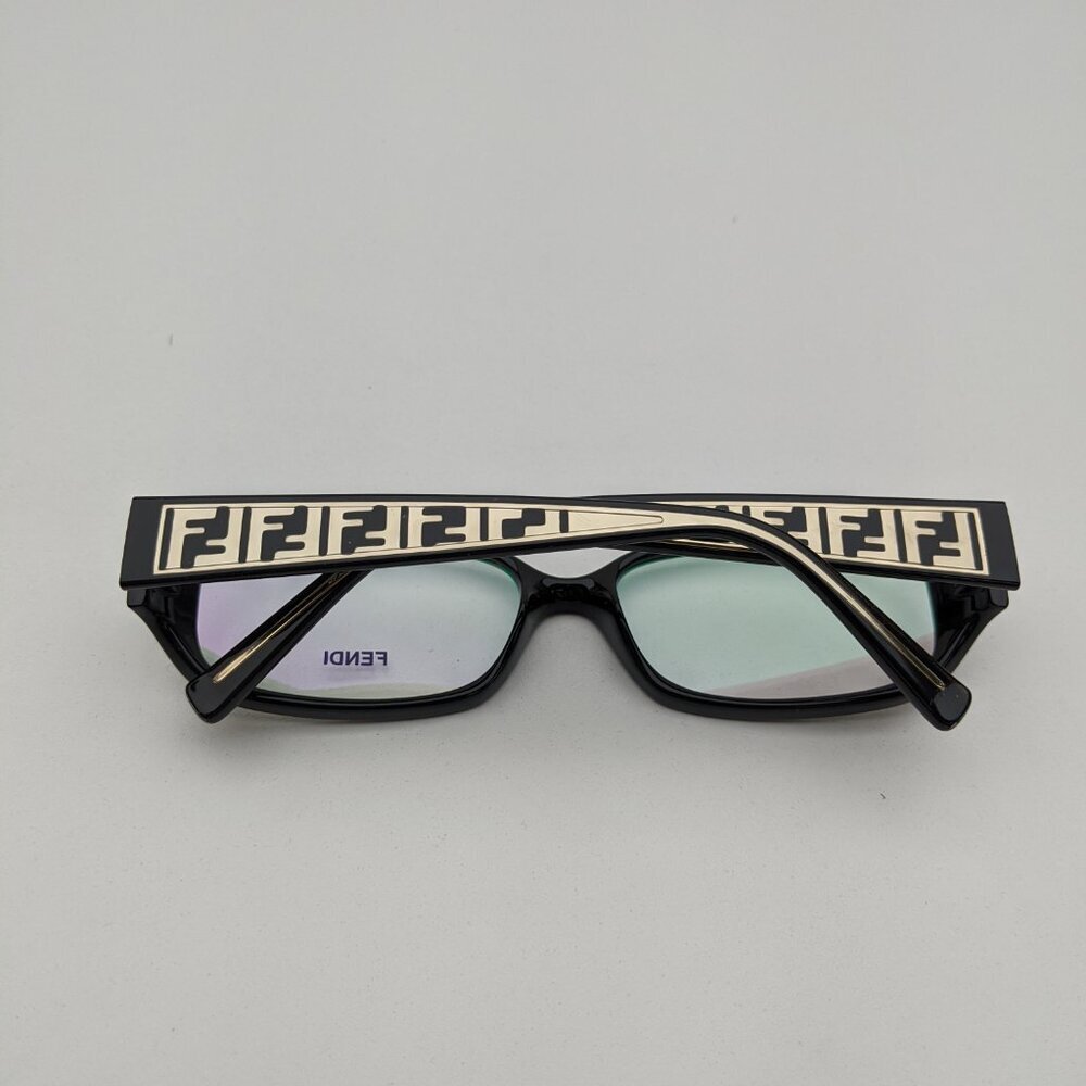 🕶️Made in Italy! Fendi F983 Black Eyeglasses 53/15 130 | EUT432🕶️ - Picture 5 of 11